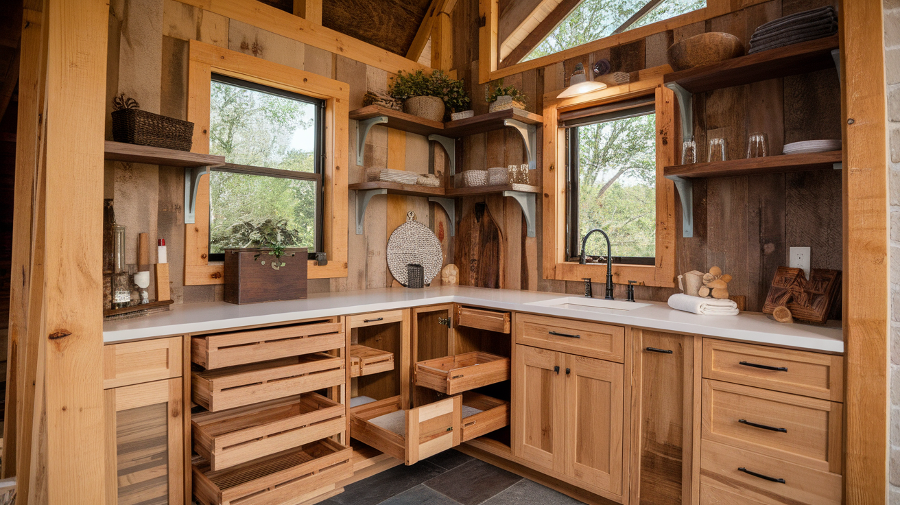 Custom Wooden Cabinetry