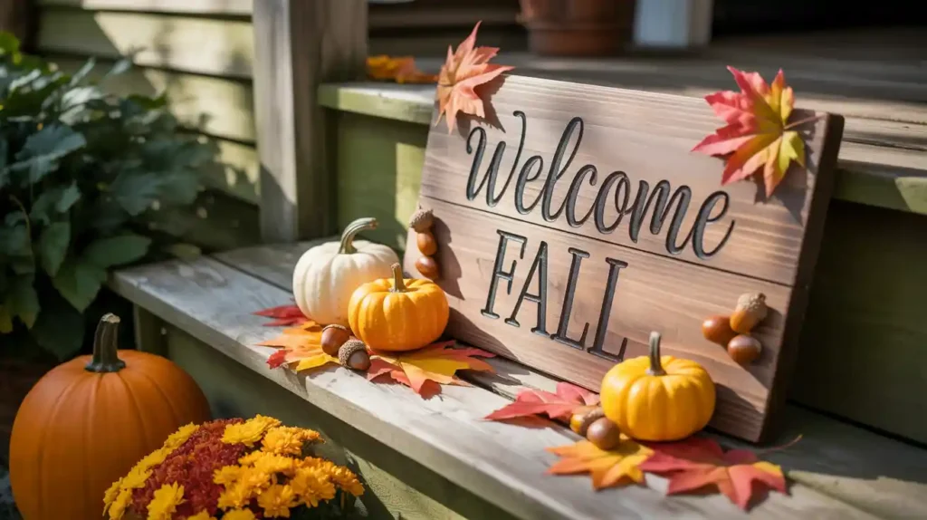DIY Fall Sign