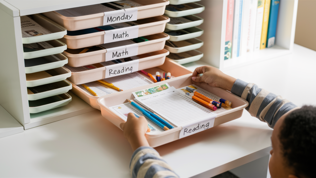 DIY Work Trays