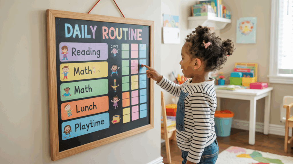 Daily Routine Chart
