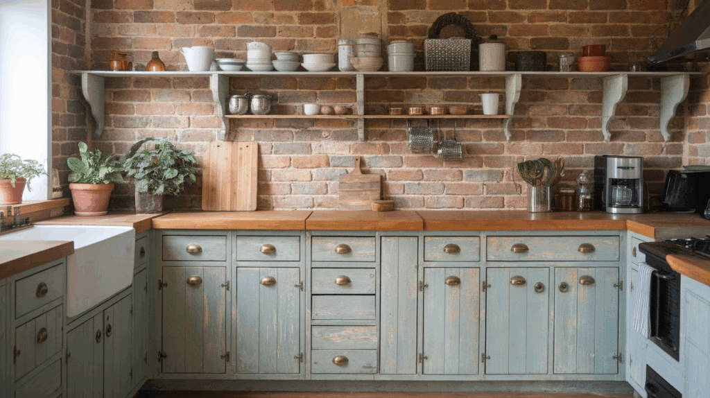 Distressed Cabinetry