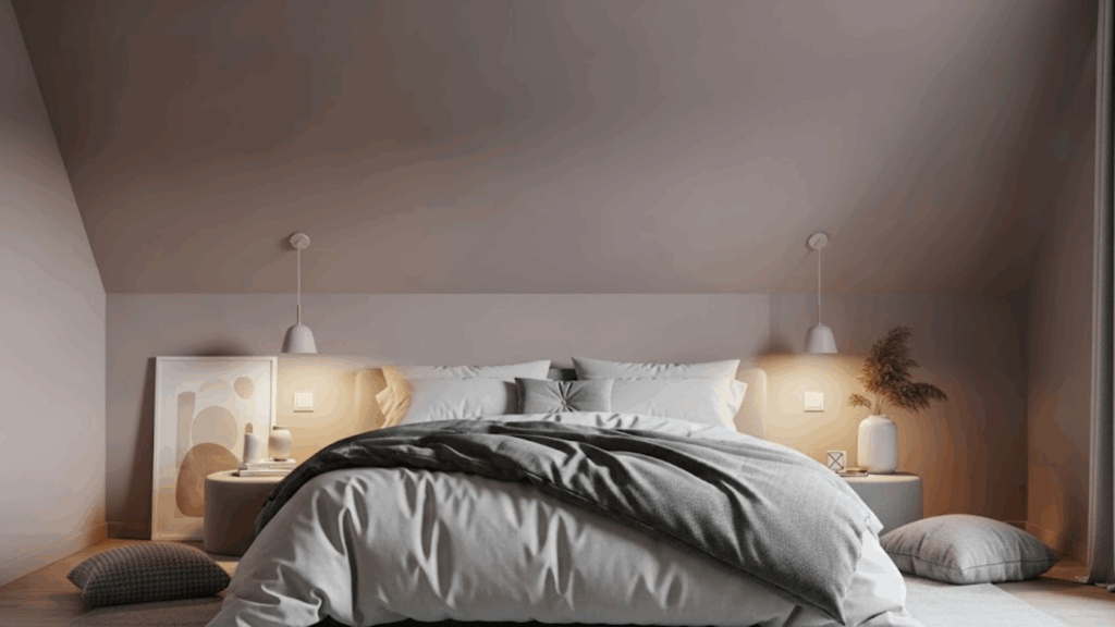 Dusty Mauve and Pale Taupe