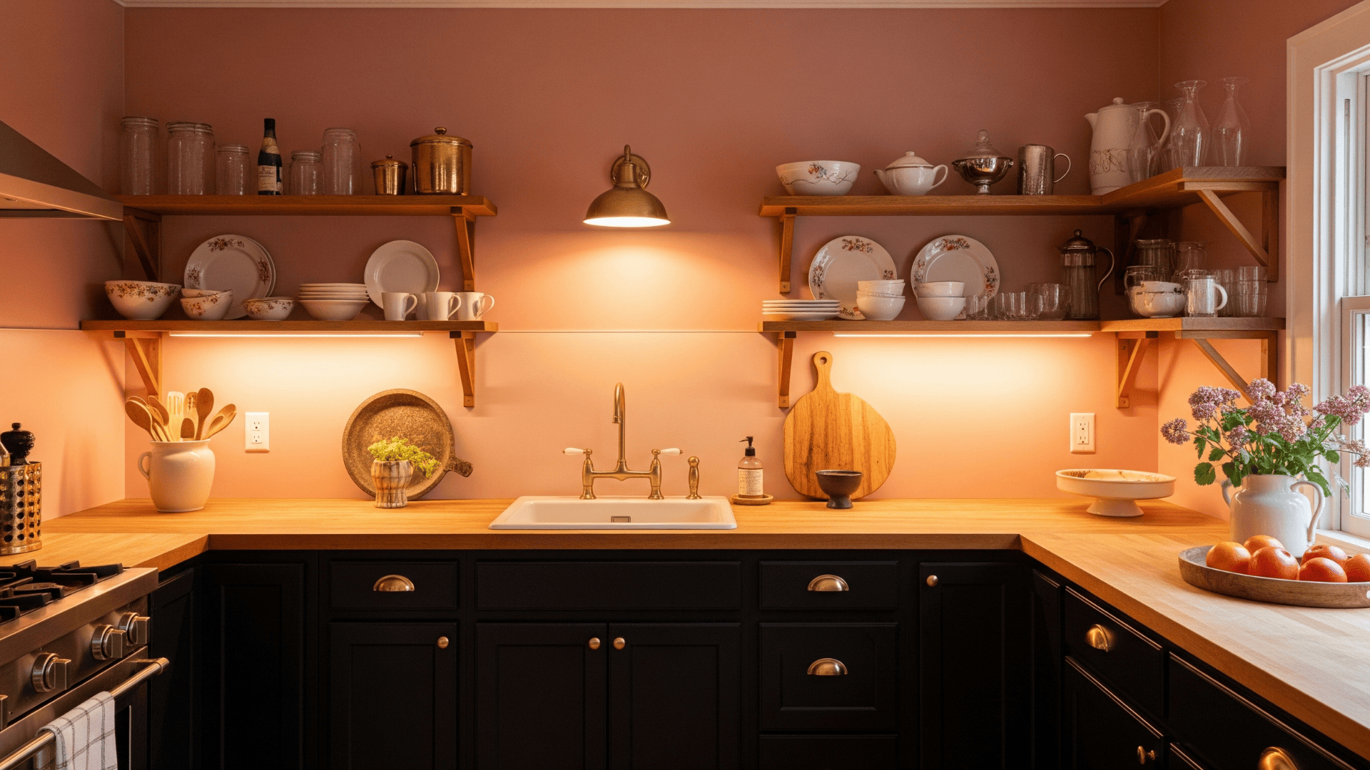 Kitchen Lighting Sharp Color 23 Paint Color Schemes for Kitchens with Dark Cabinets - Opple House