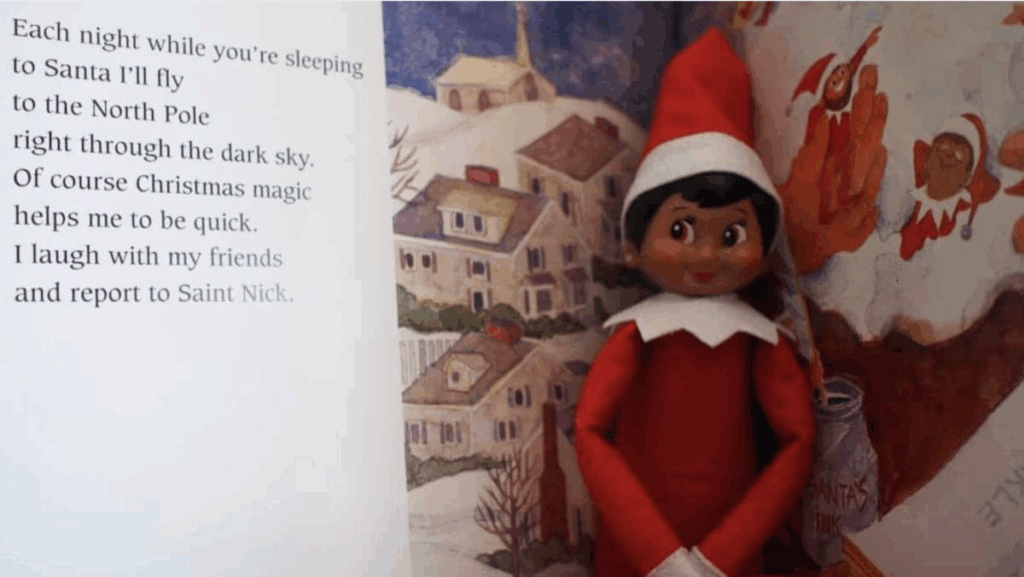 Elf Reading a Book
