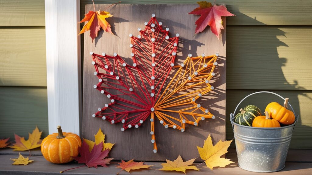 Fall String Art