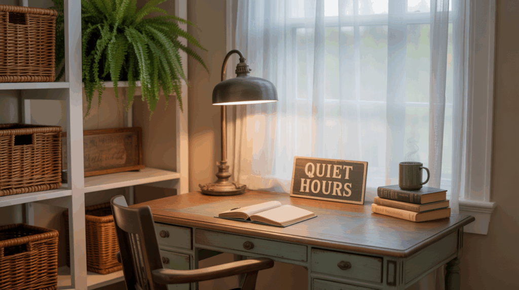 Farmhouse Office Nook