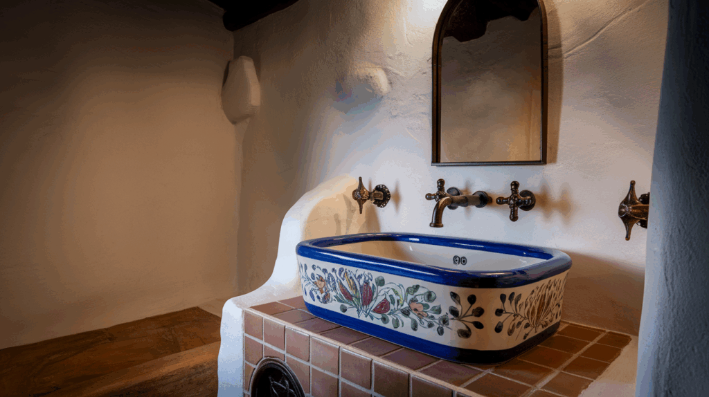 Hand-Painted Ceramic Sinks