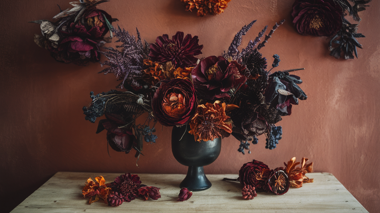Incorporate Moody Florals
