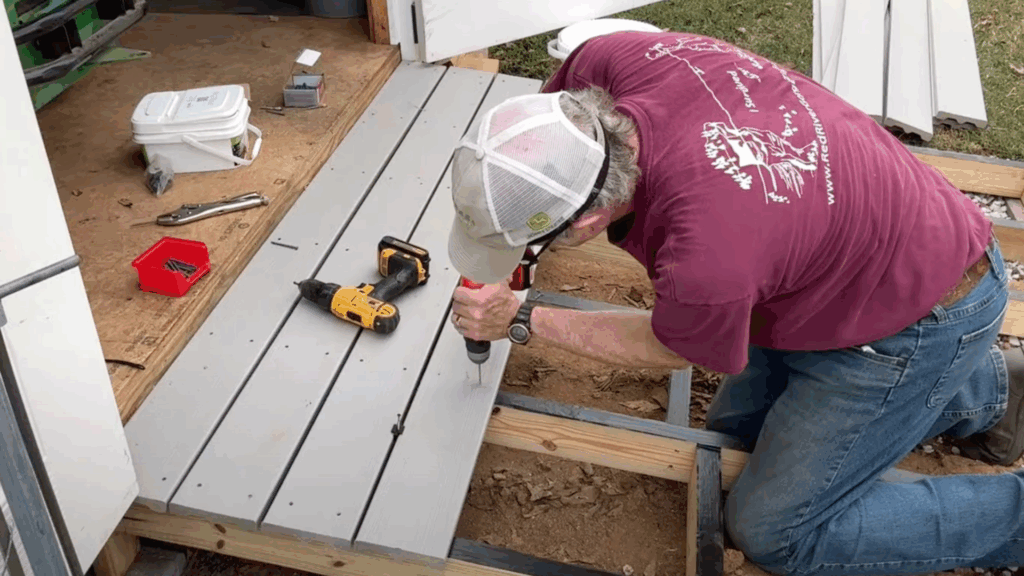 Install the Deck Boards
