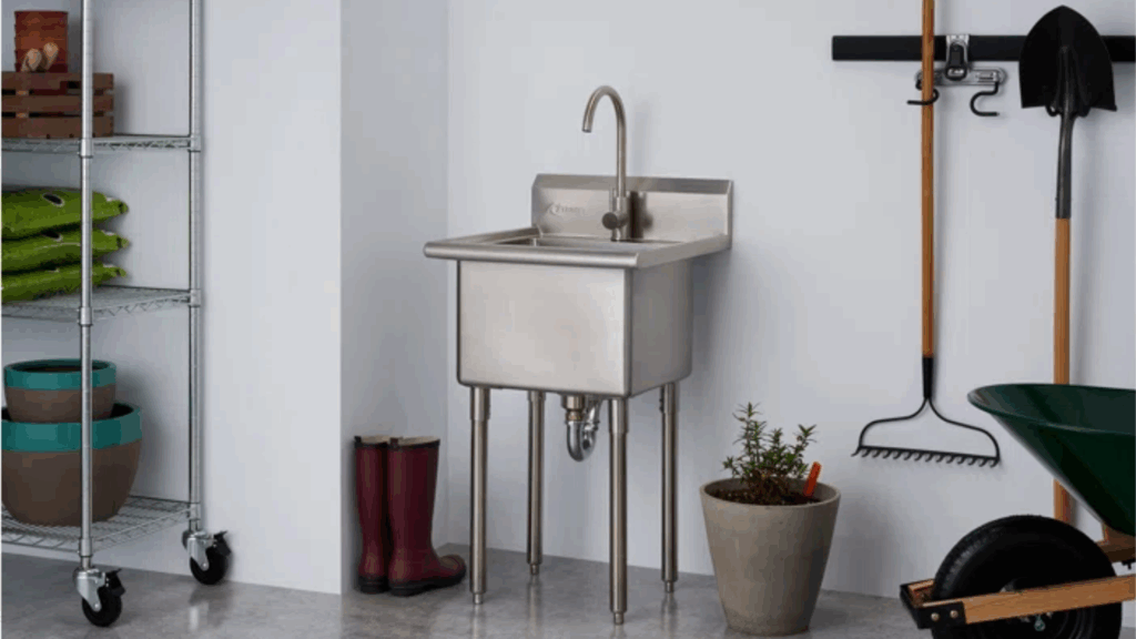  Install a Utility Sink