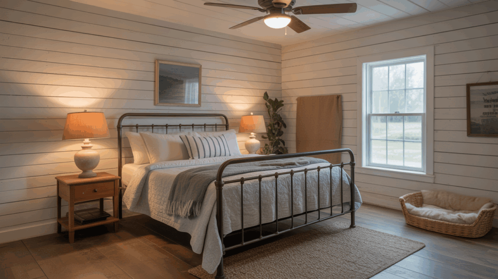 Layered Bed Linens