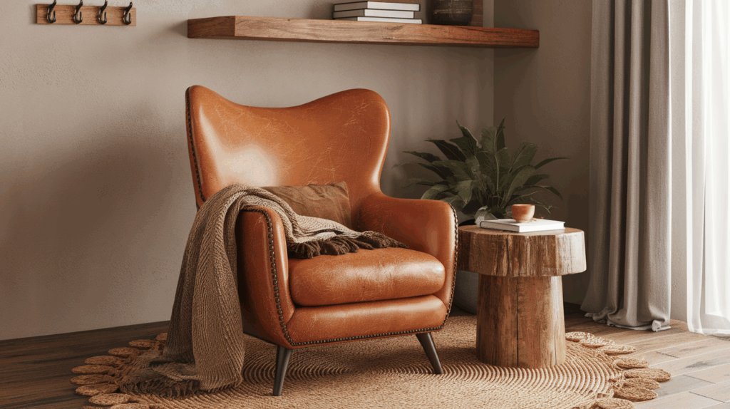 Leather Accent Chairs