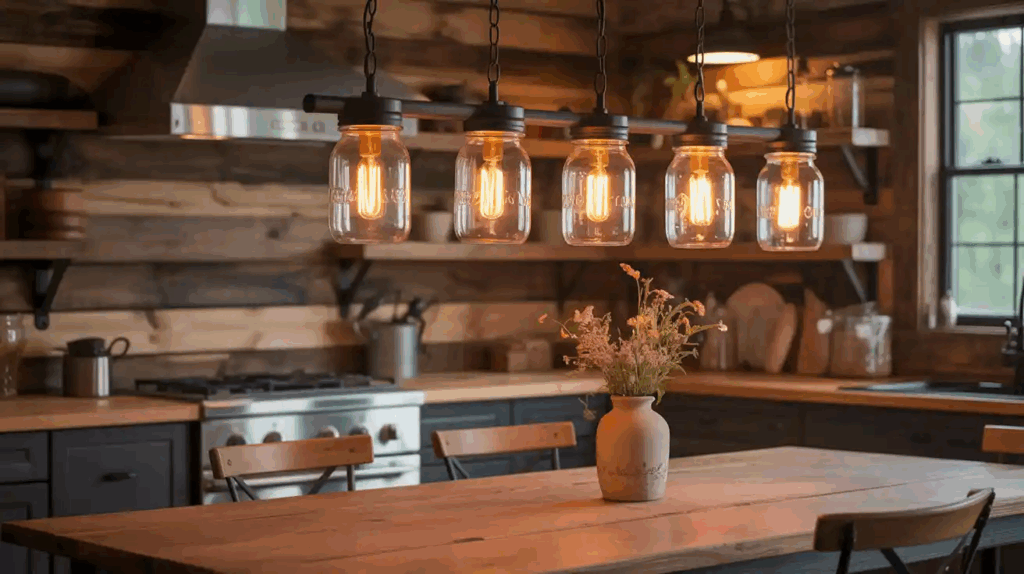 Mason Jar Lighting Fixtures