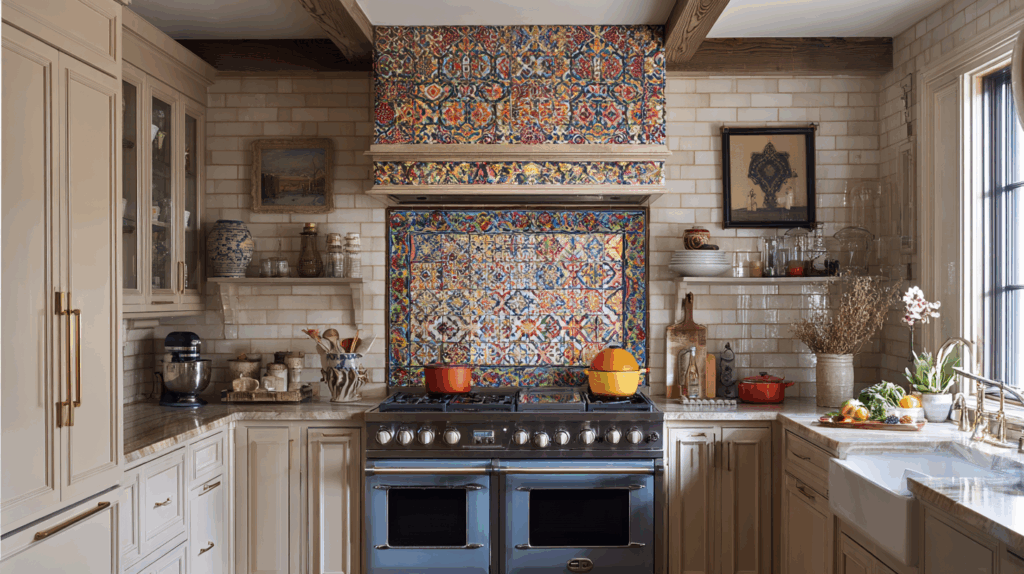 Mosaic or Patterned Tile Wrap