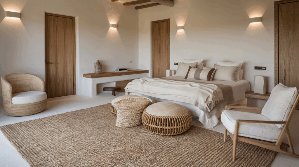 Natural Fiber Rugs and Soft Layers