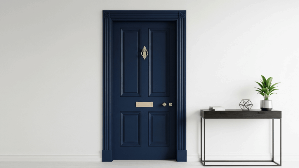 Paint Original Doors in Bold Colors