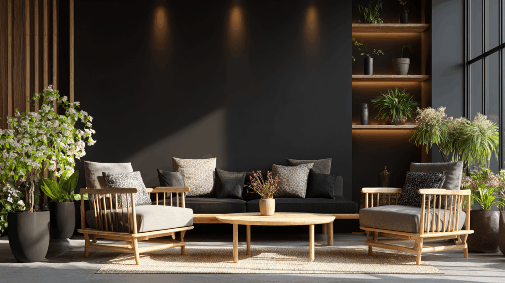 Paint a Wall Matte Black