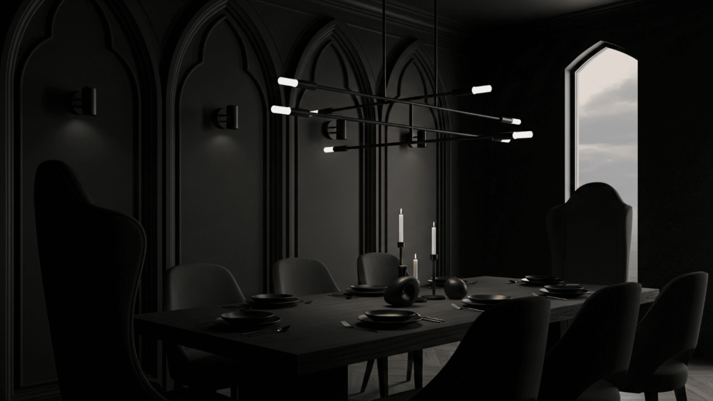 Play with Drama in Dining Rooms