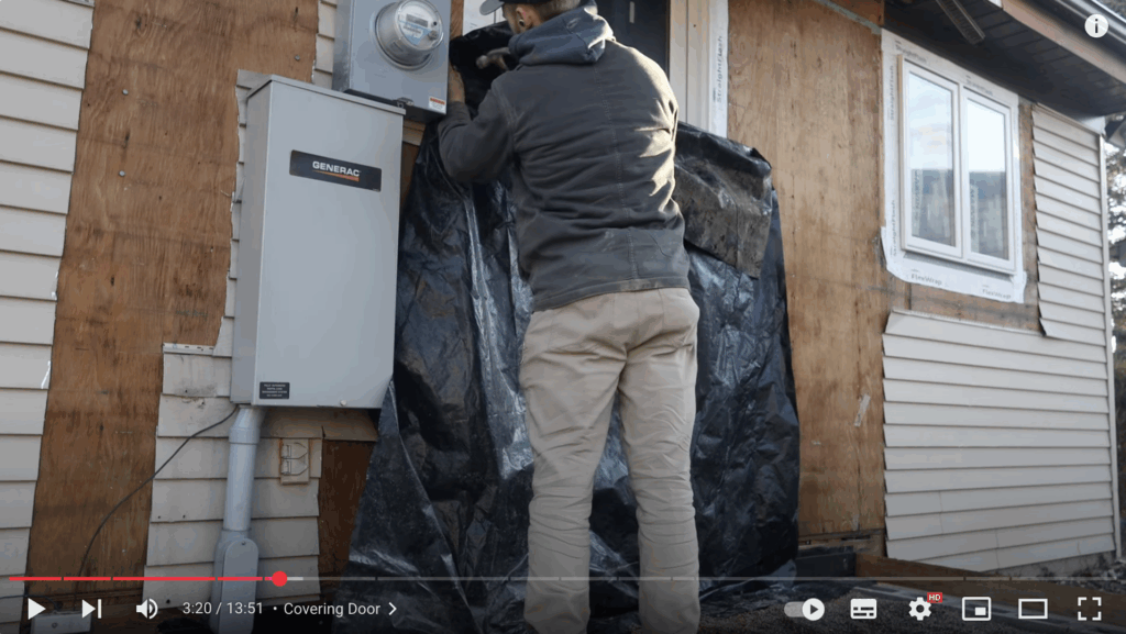 Protect Trim, Doors & Rim Board