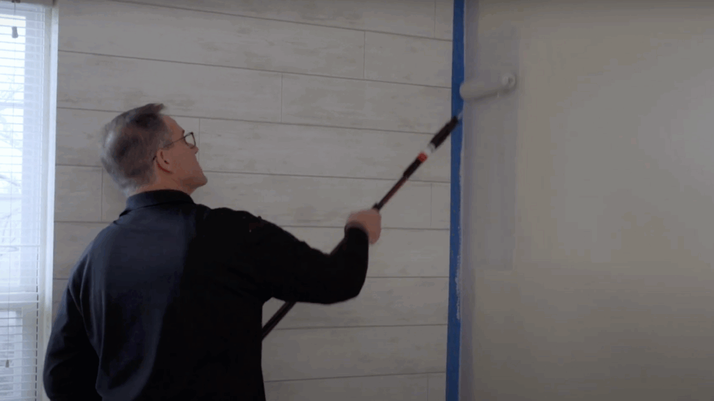 Roll the Paint Onto the Walls