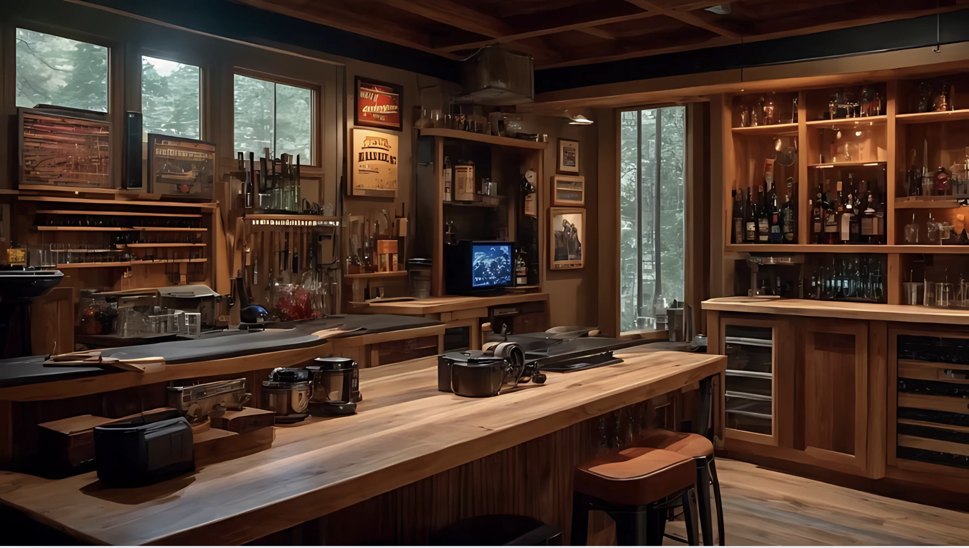 Rustic Workbench