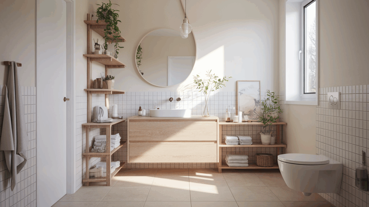 Curated visual reference: Picture Idea: 33 Inspiring Scandinavian Bathroom Design Ideas