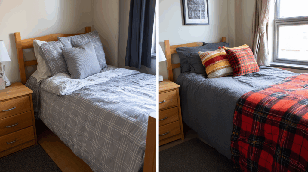 Seasonal Bedding Switch-Ups