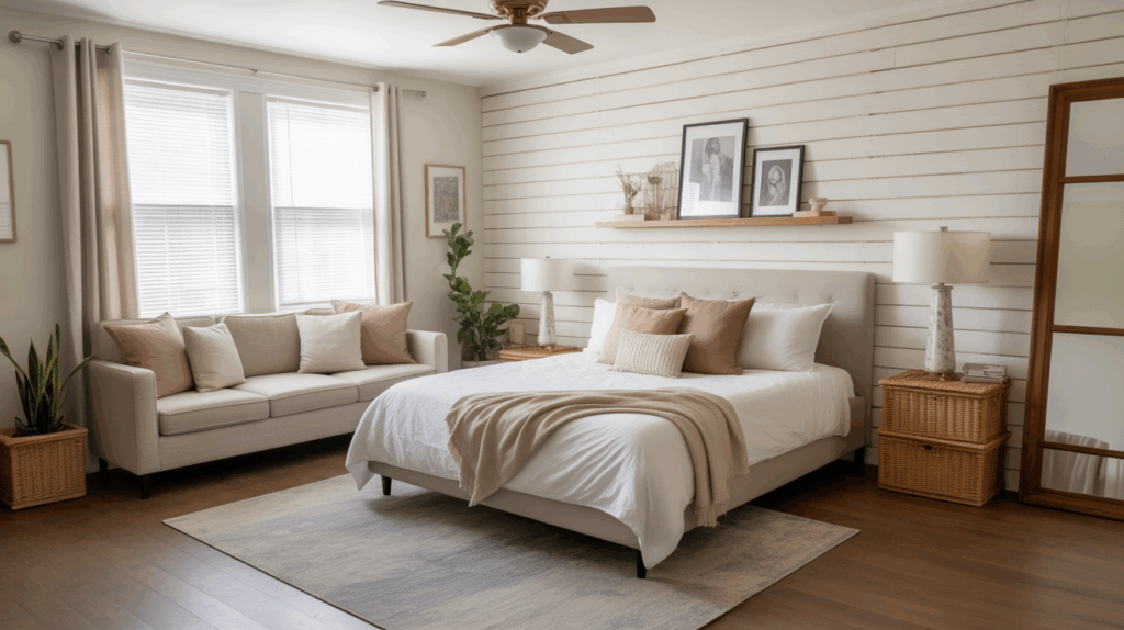 Shiplap Accent Wall