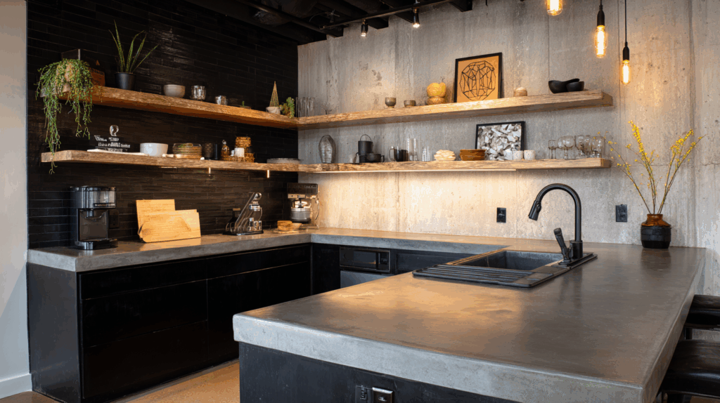 Show Off Concrete or Stone Countertops