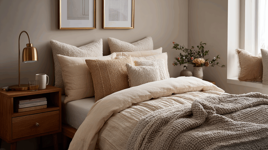 Soft Neutral Palette with Texture