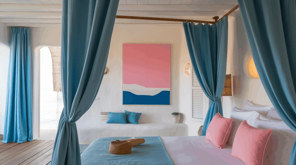 Soft Pink and Sky Blue Combo