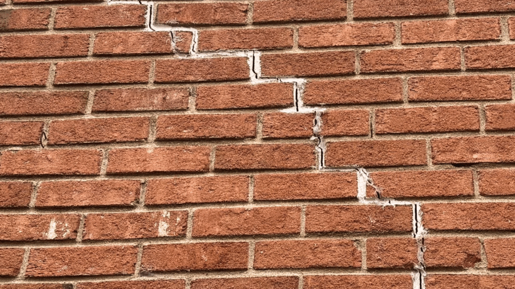 Stair-Step Cracks in Bricks