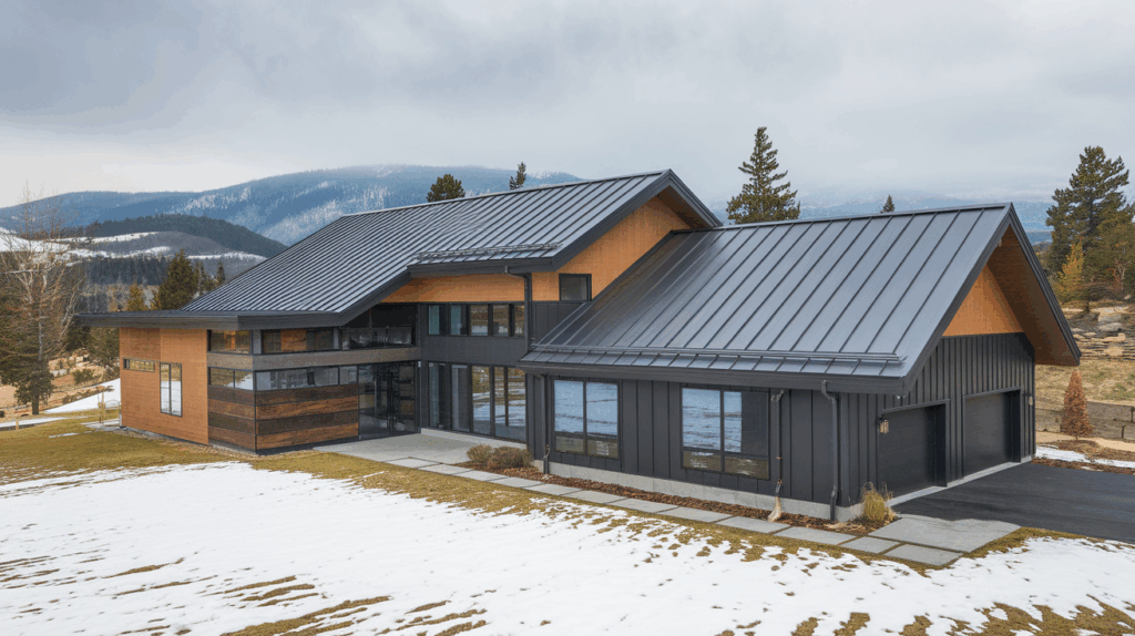 Standing Seam Metal Roofs: Minimum Slope of 0.25:12 (2% slope)
