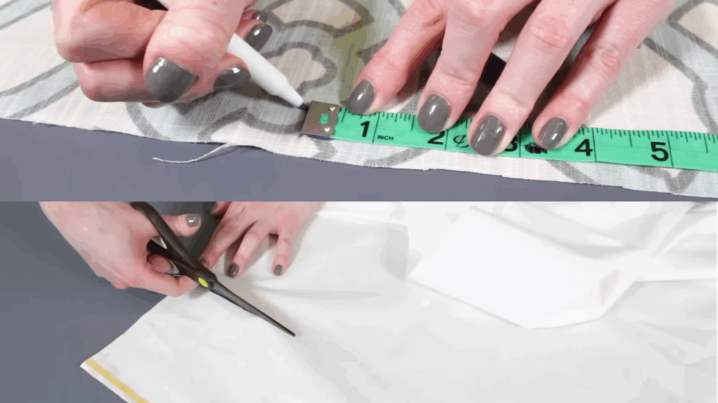 Measure and Cut Your Fabric and Lining
