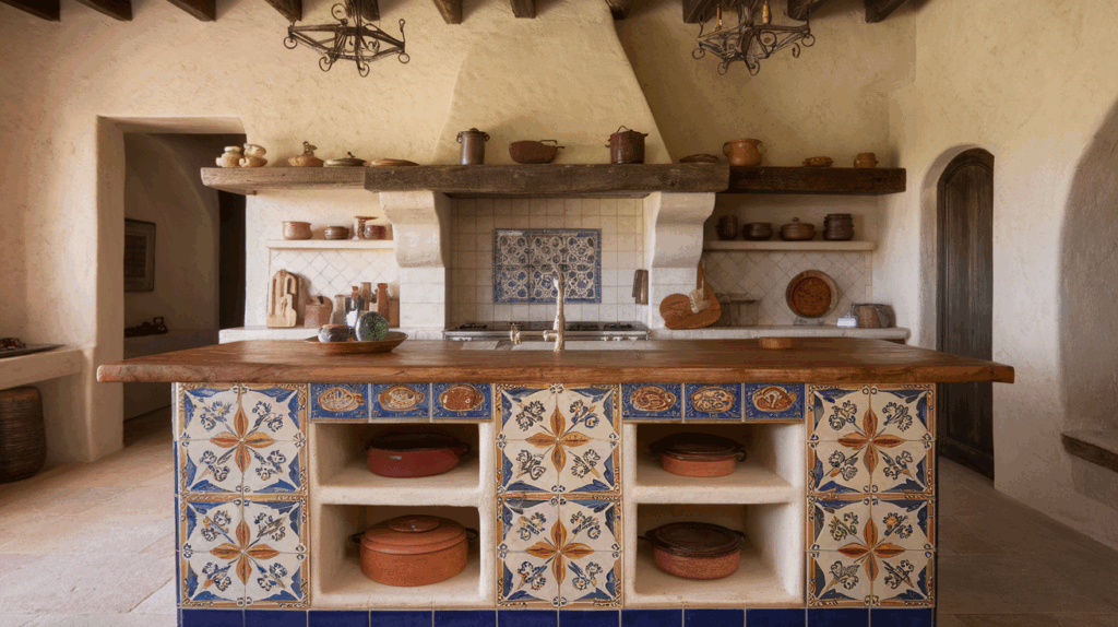 Tiled Kitchen Islands
