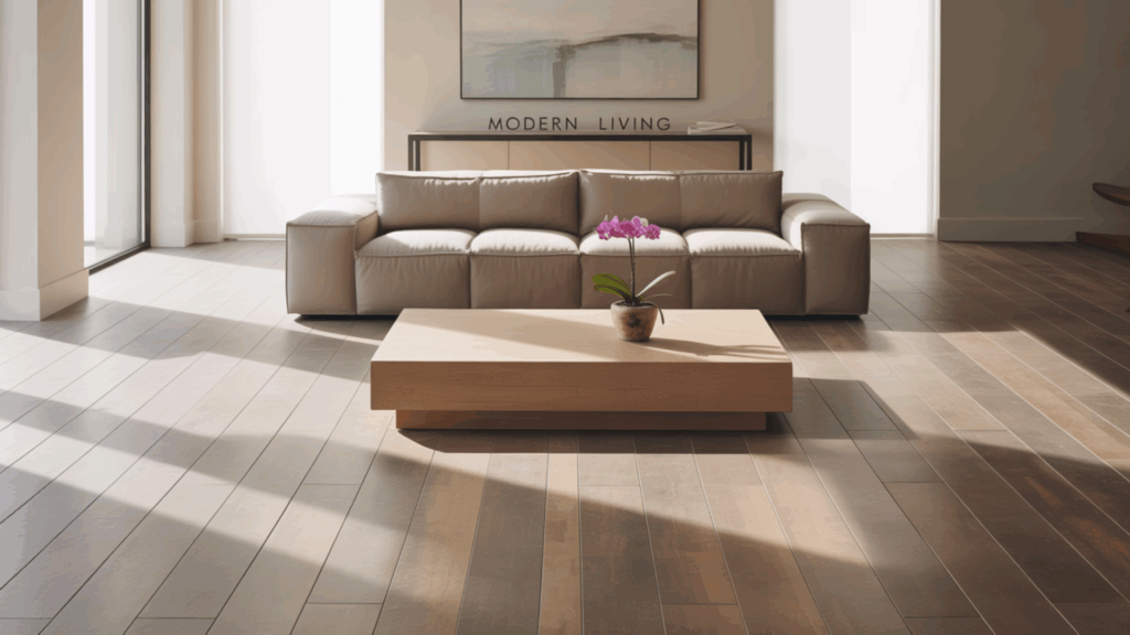 Transform Your Space with No Grout Wood Look Tiles