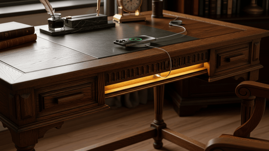 Tuck Smart Features in Antique Pieces