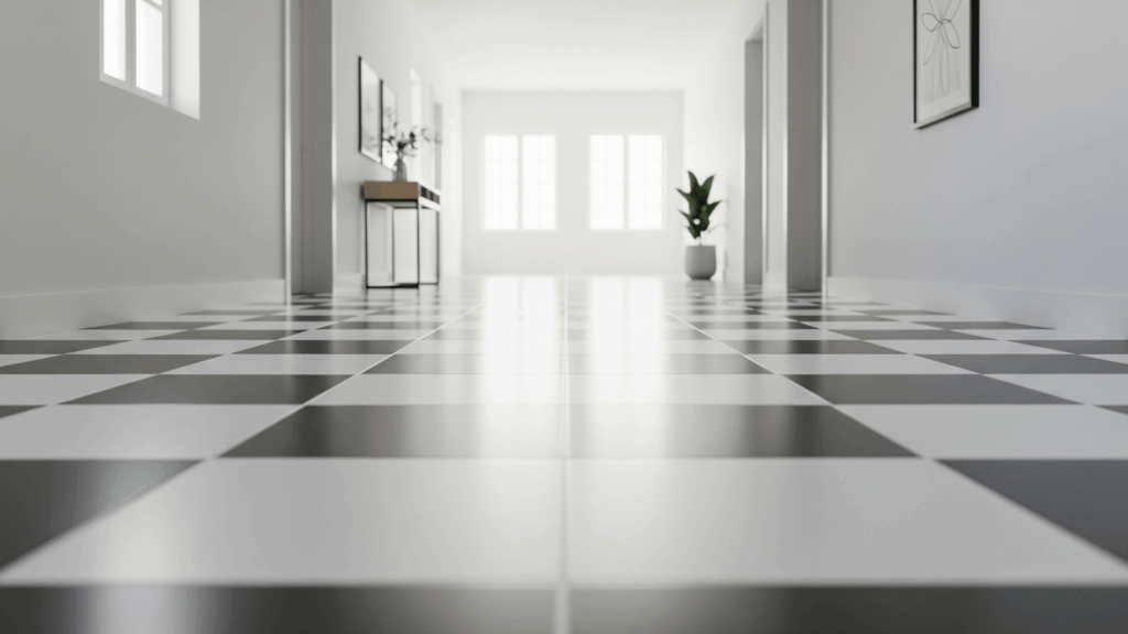 Use Checkerboard or Mosaic Tile