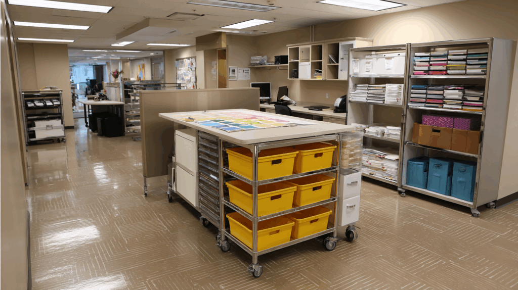 Use mobile storage solutions