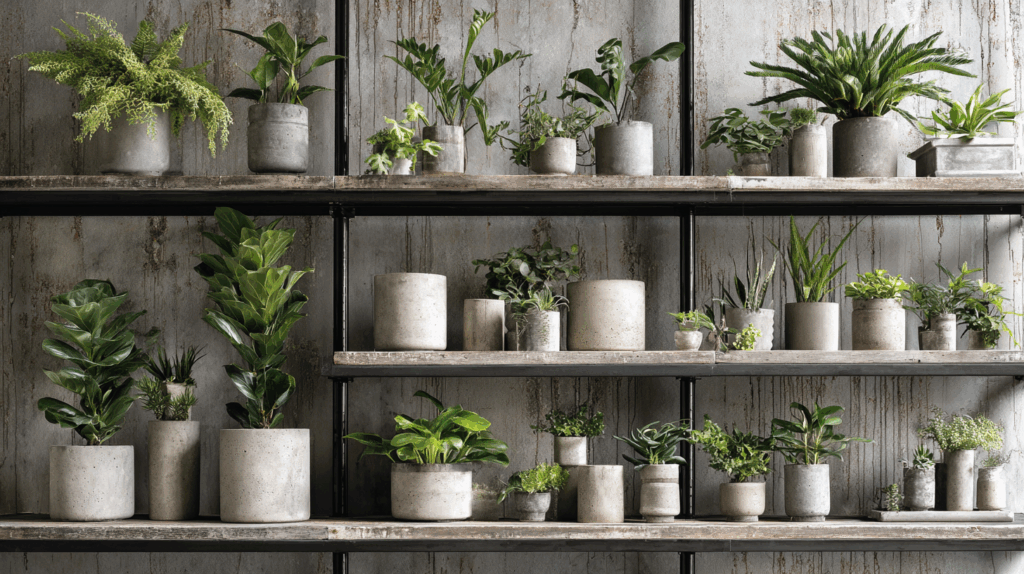 Use Concrete Planters