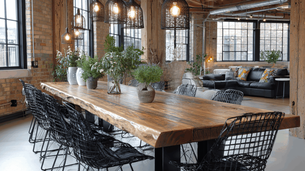 Use Wire Chairs or Stools