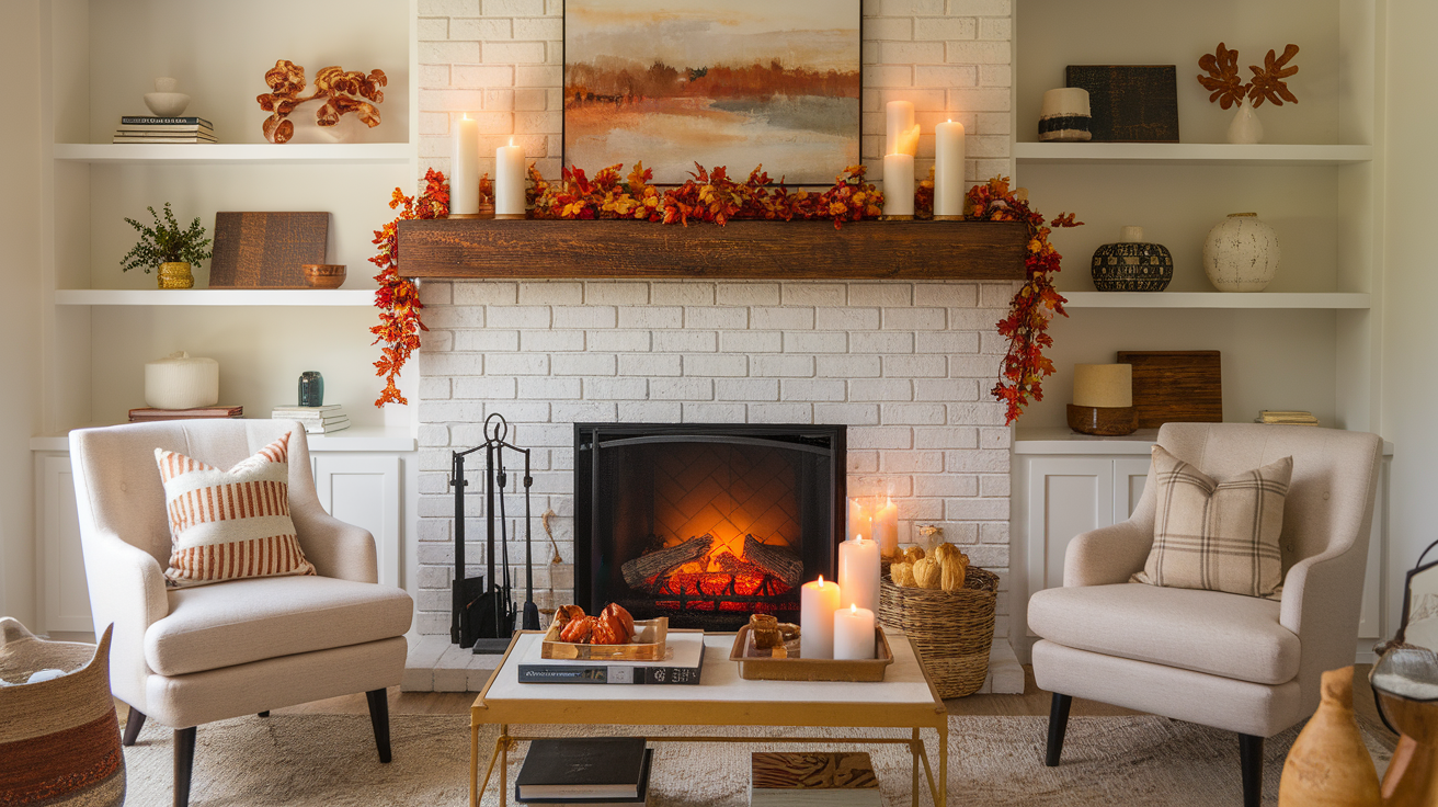 Use a Faux Fireplace