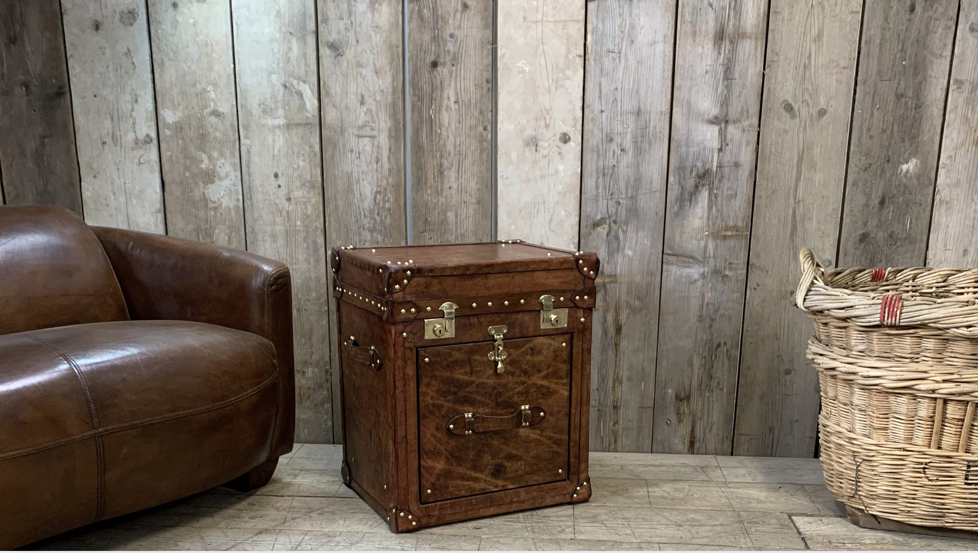 Vintage Leather Trunks