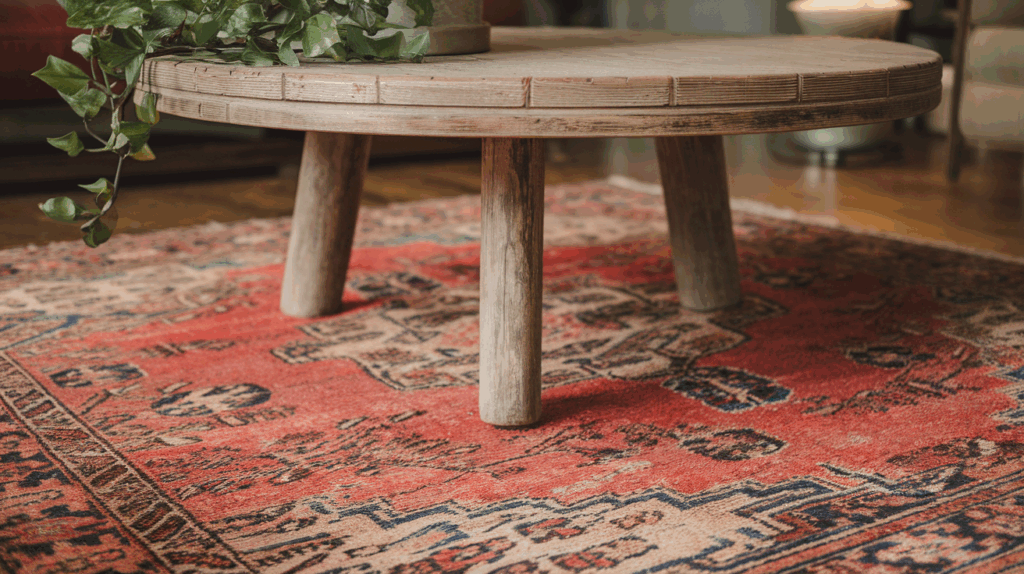 Vintage Rugs with Earthy Colors