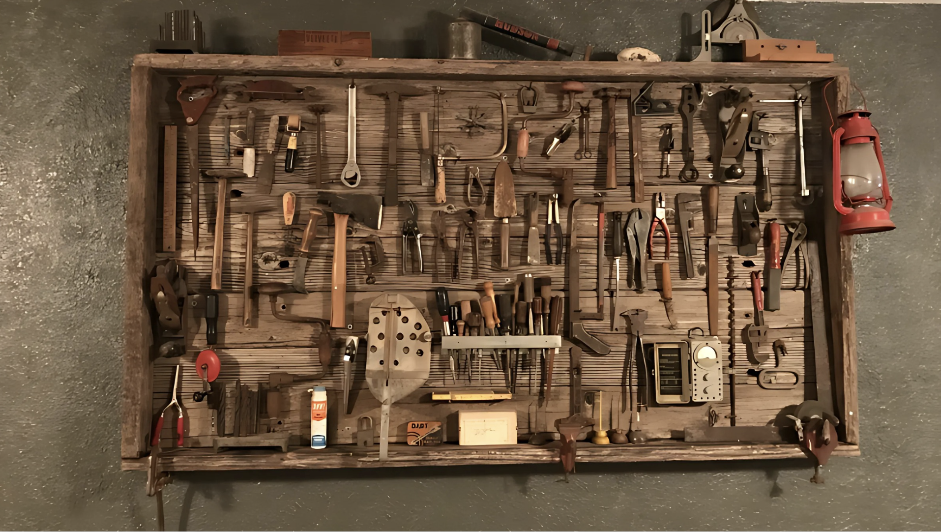 Vintage Tool Display