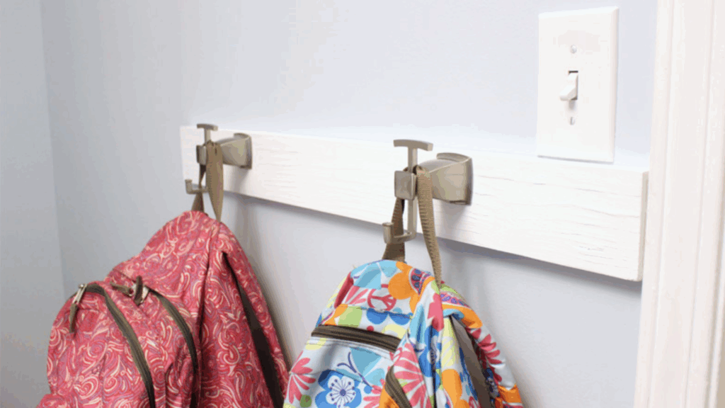 Wall Hooks for Backpacks
