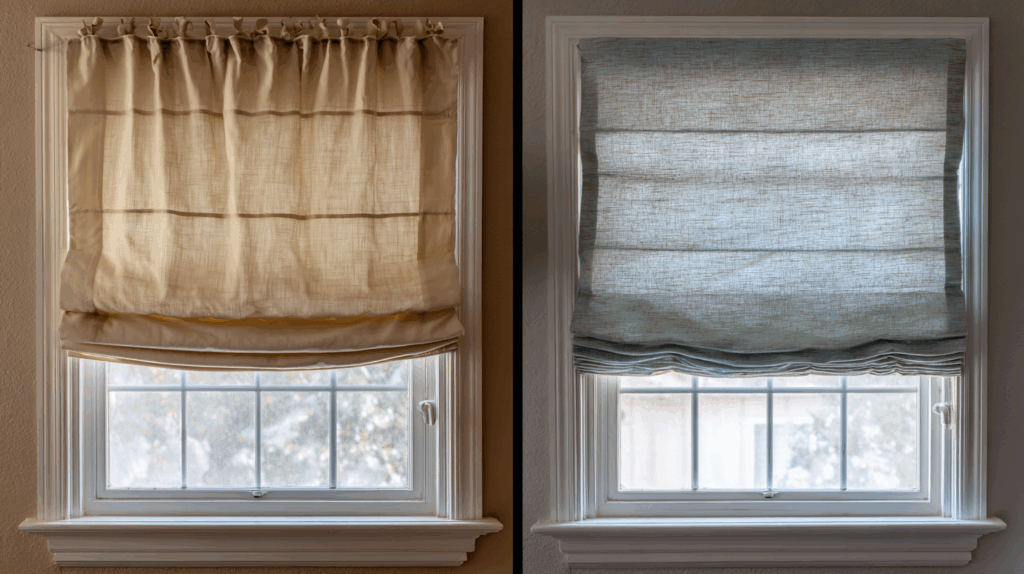 What to Avoid When Making Roman Shades
