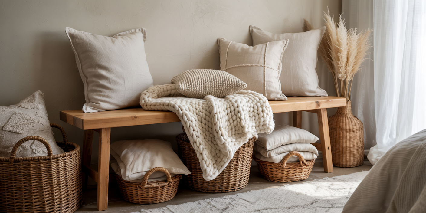 Woven Baskets for Storage