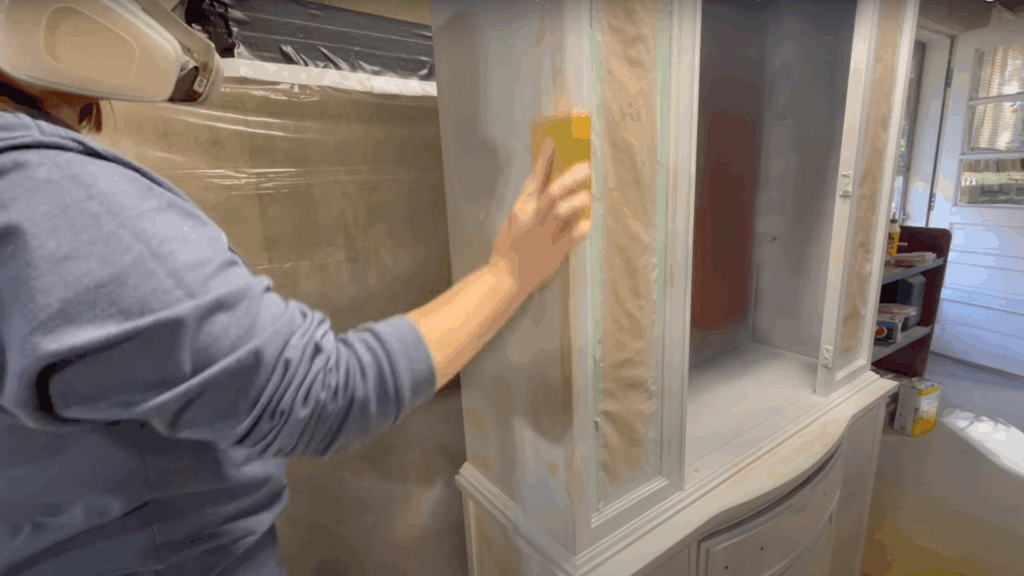 china cabinet sand again