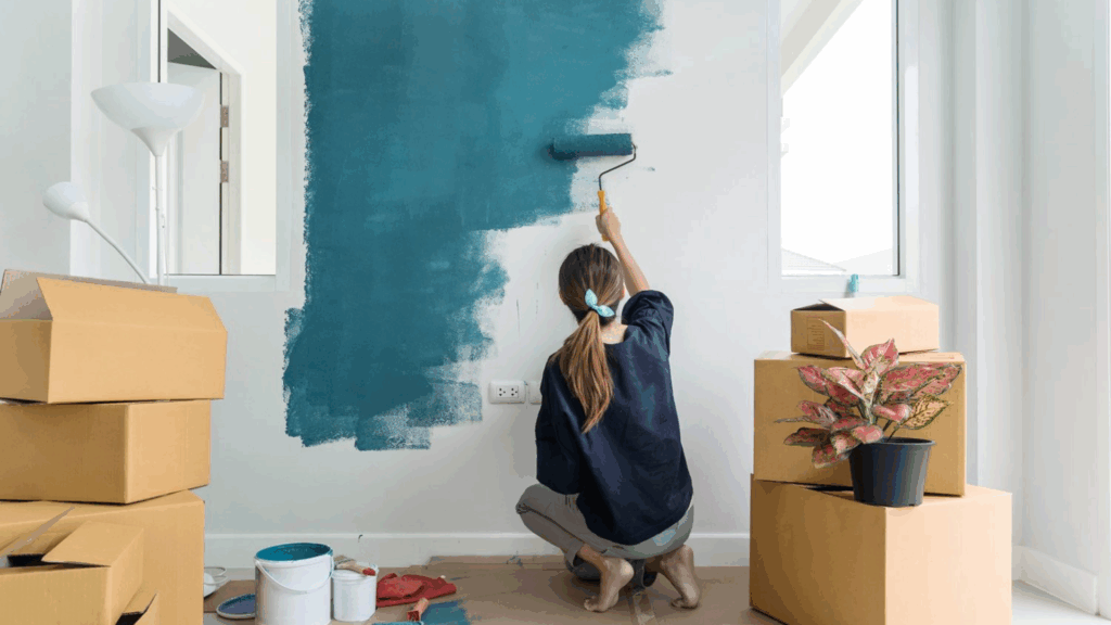 how to paint a room for beginners